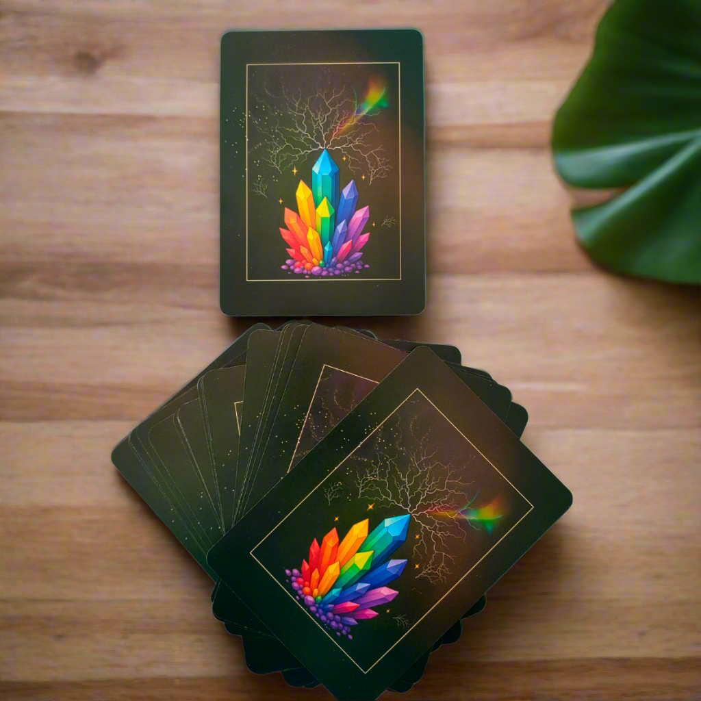 The Voice within the Stones - Crystal Oracle Deck & Guidebook.